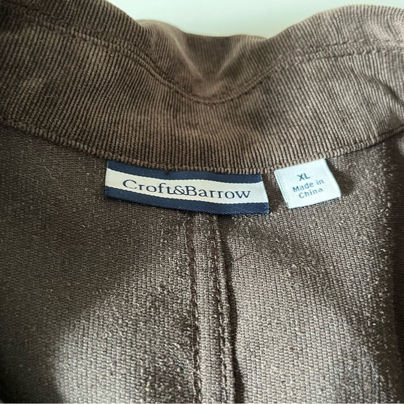 Womens Brown Croft & barrow jacket/blazer. Size xl. - Picture 9 of 10